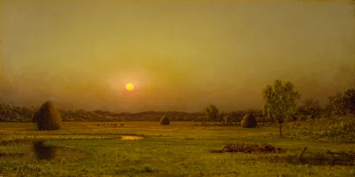 Sonnenuntergang im Sumpf, Newburyport, Massachusetts, ca. 1876-1882